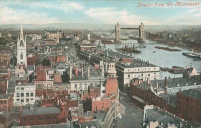 Londra dal Monumento da English Photographer